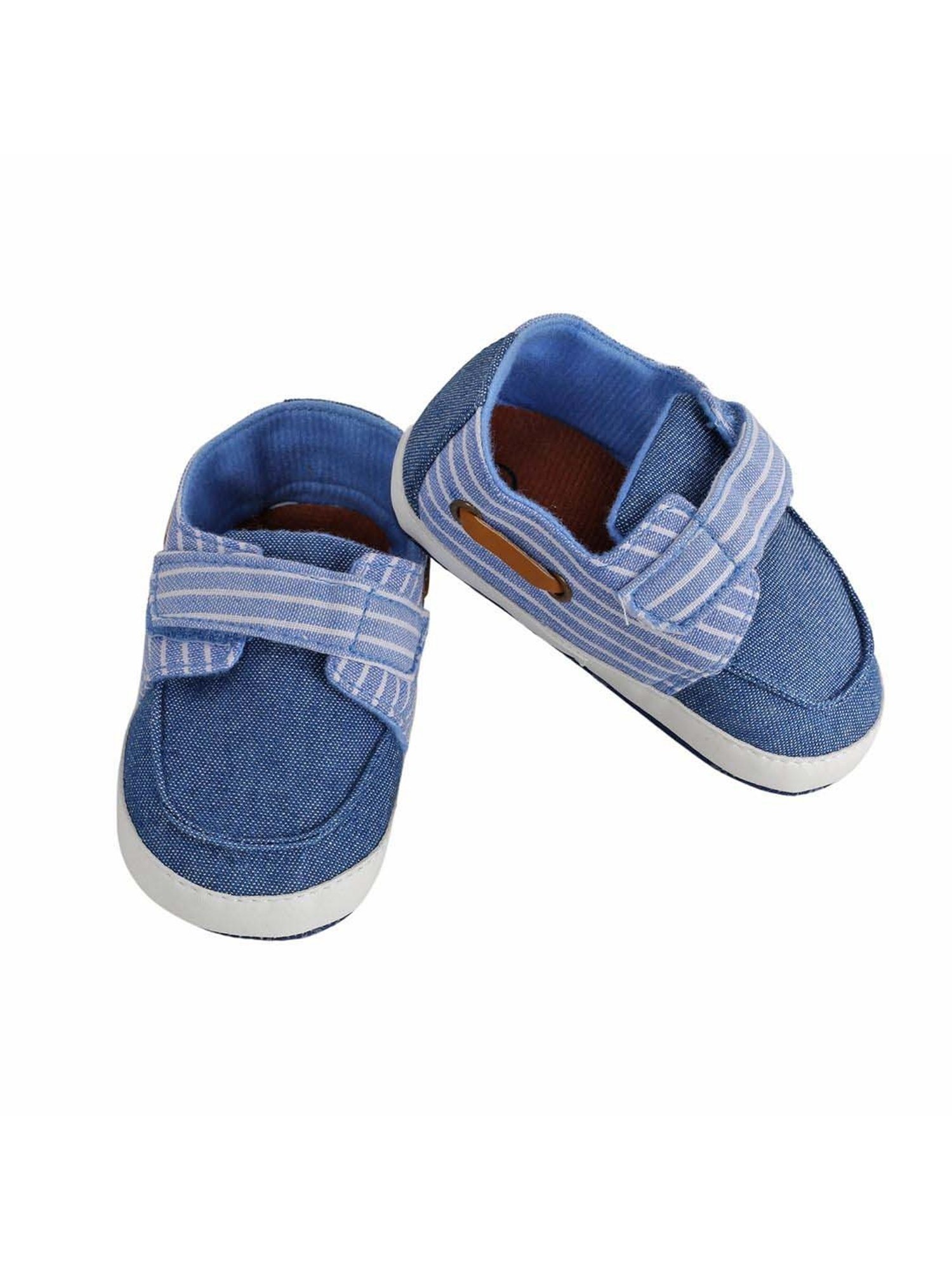 Baby Moo Kids Blue Casual Booties