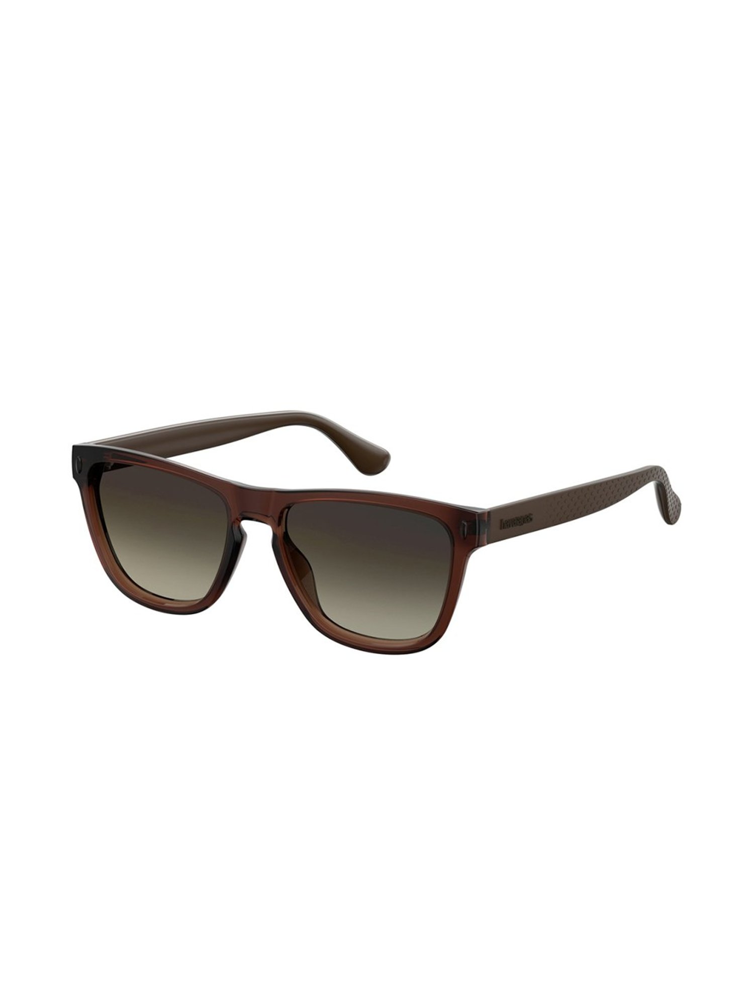Havaianas 202525QGL55HA Brown Itacare Rectangular Sunglasses