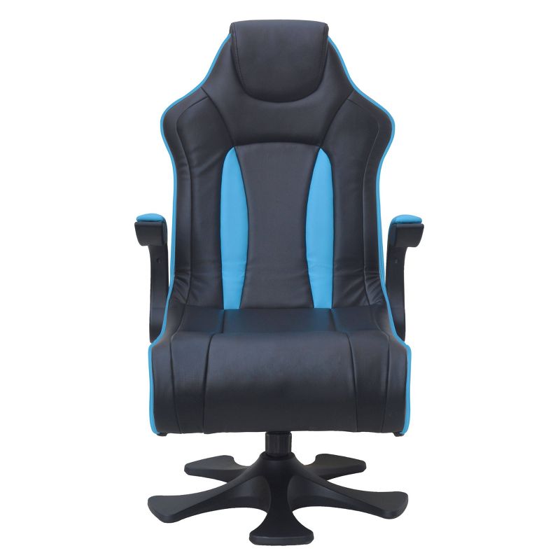 CXR4 Dual Audio Gaming Chair with Vibration Black/Teal - X Rocker