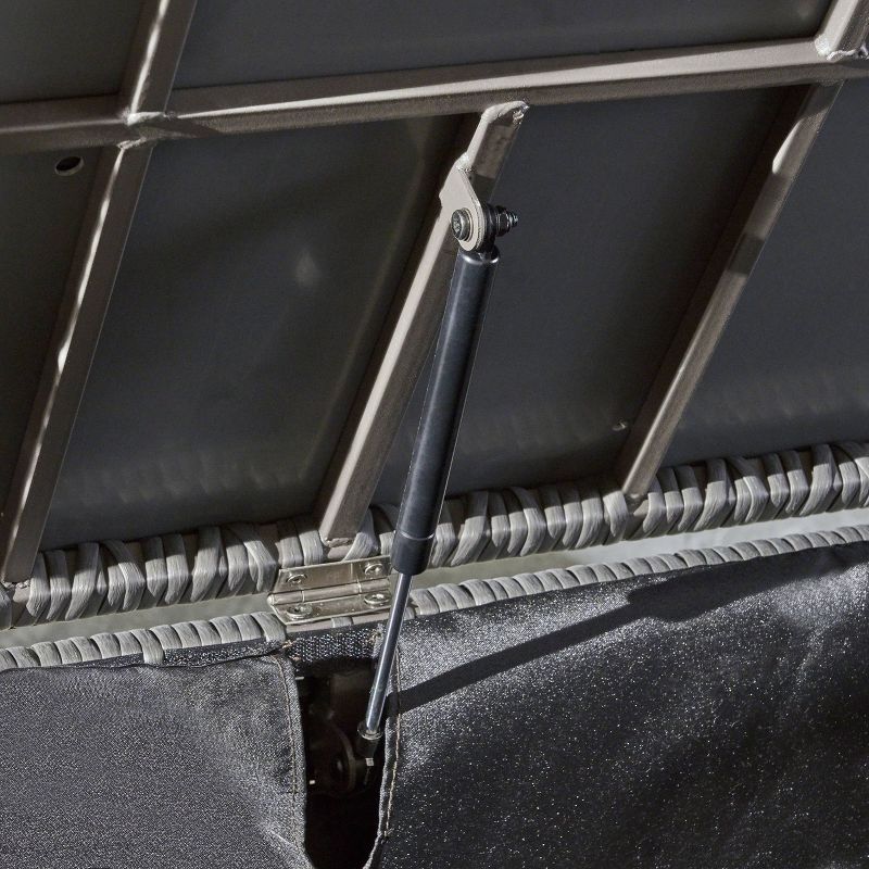 Mirabelle Outdoor Ottoman - Gold - Adore Decor