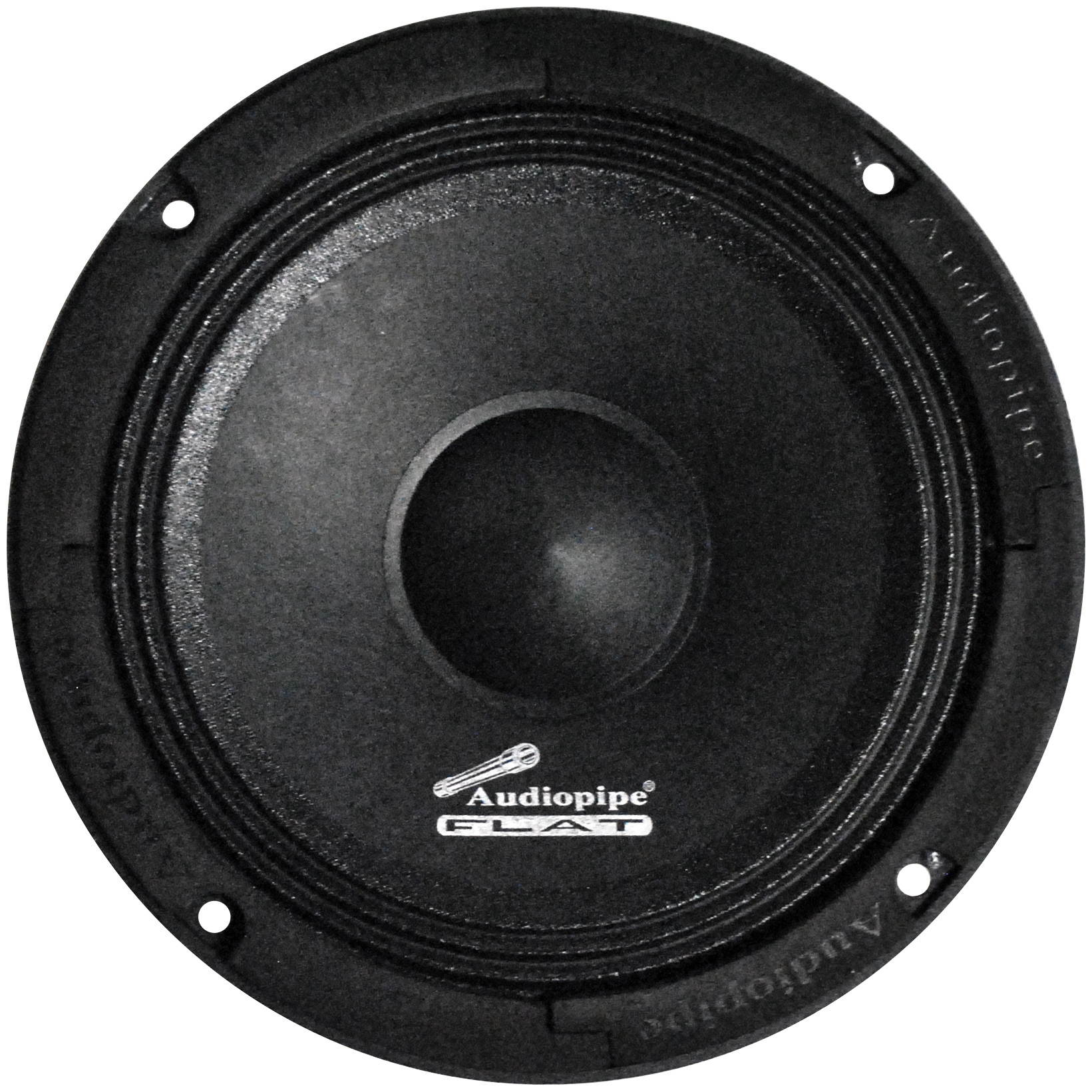 New Audiopipe Apmb65flt 6.5 Inch Flat Loudspeaker 250 Watt Car Audio 6.5" 250W
