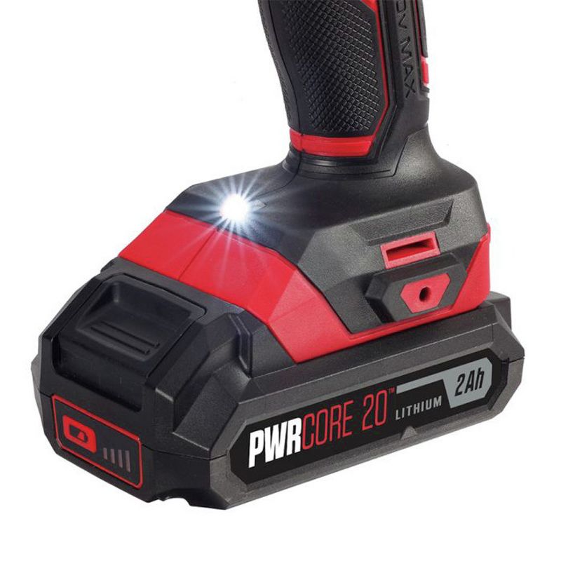 Skil ID572702 PWRCore 20 20V 1/4 in. Hex Impact Driver Kit with (1) 2 Ah Lithium-Ion Battery and Charger