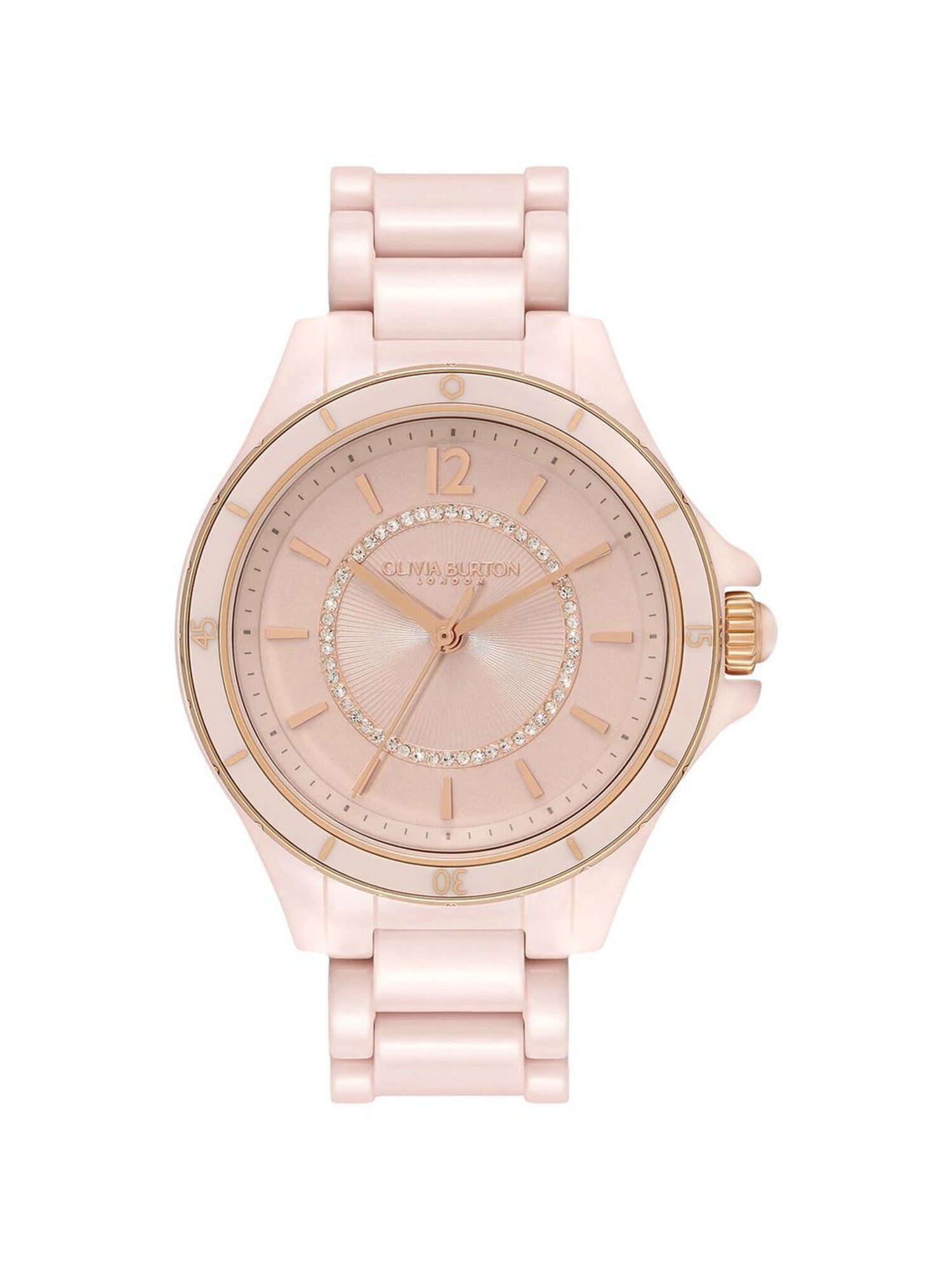 Women's Disney Minnie Mouse Nylon Strap Watch - Red