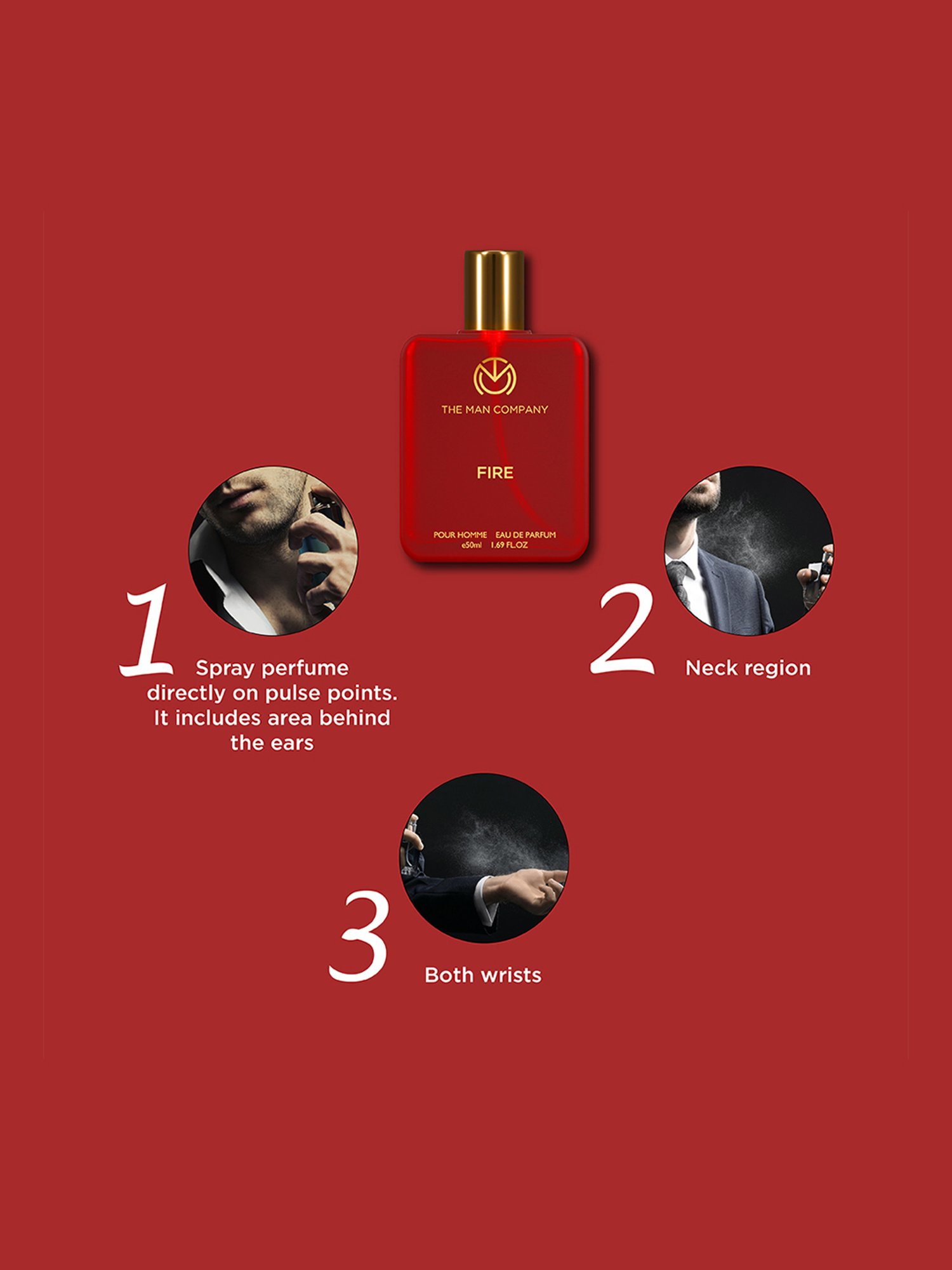 The Man Company Fire Eau de Parfum - 50 ml