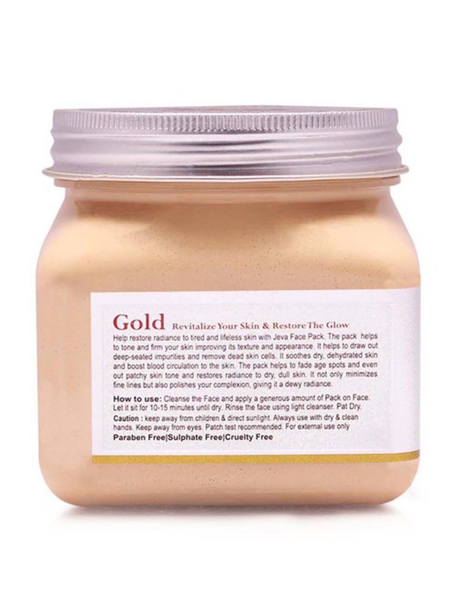 Gold Face Pack Revitalize skin & restore glow - 380 ml