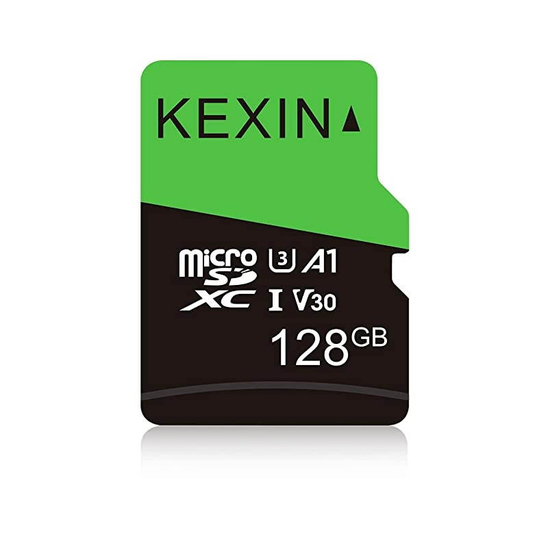 128GB Micro SD Card Class 10 Ultra MicroSDXC UHSI Memory Card C10 U3 V30 A1 1 Pack Micro SD Card