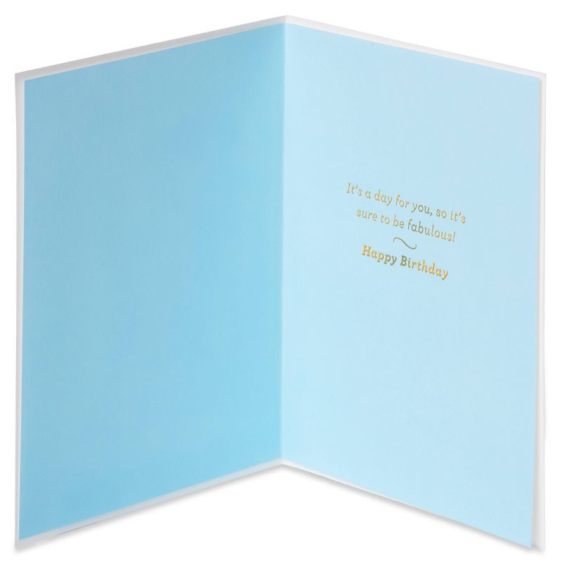 Girl with Cupcake Print Happy Birthday Card - PAPYRUS