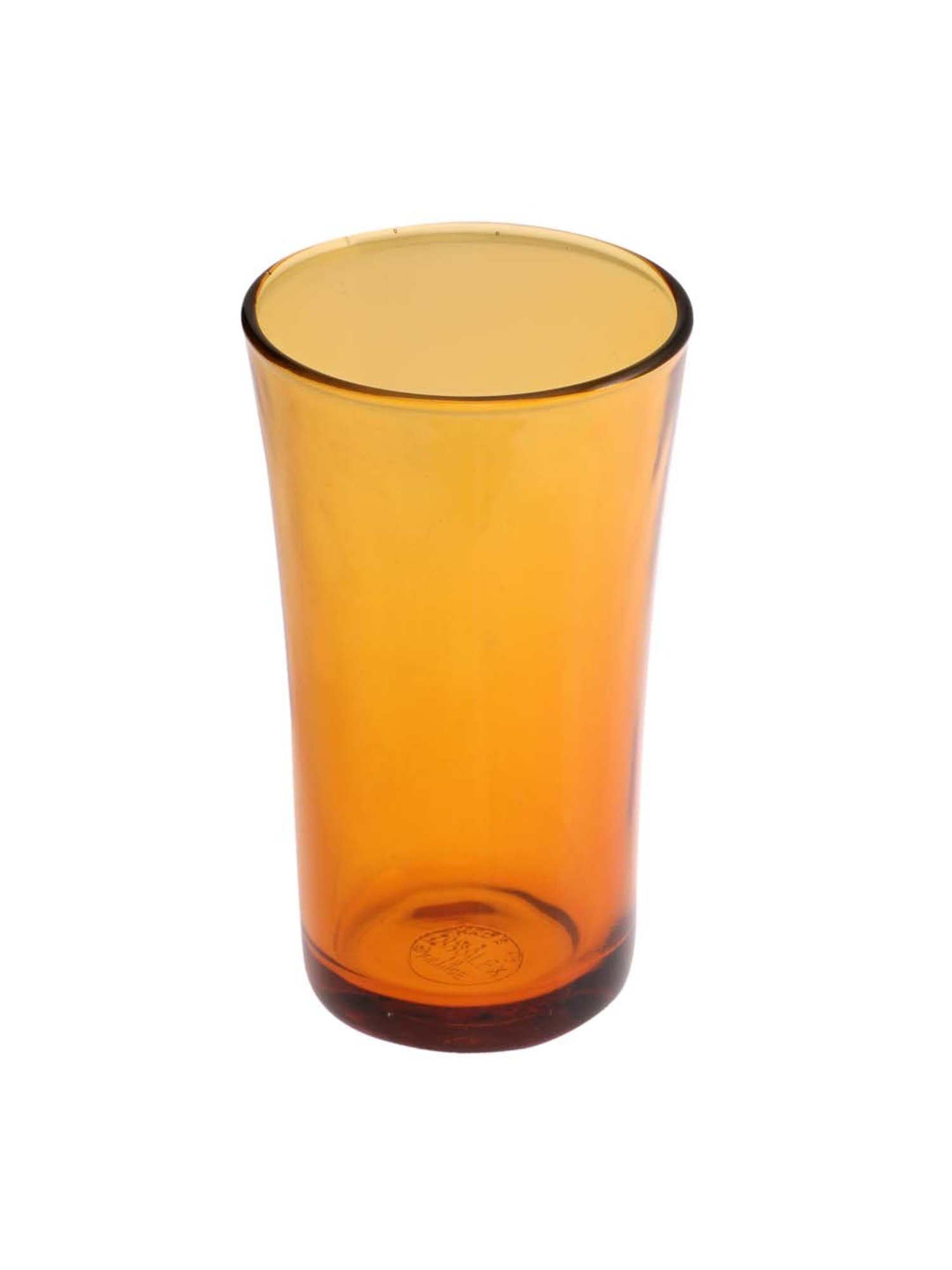 Duralex 'Lys' Orange Glass 21.5 cm Tumbler (0.28 L) - Set of 6