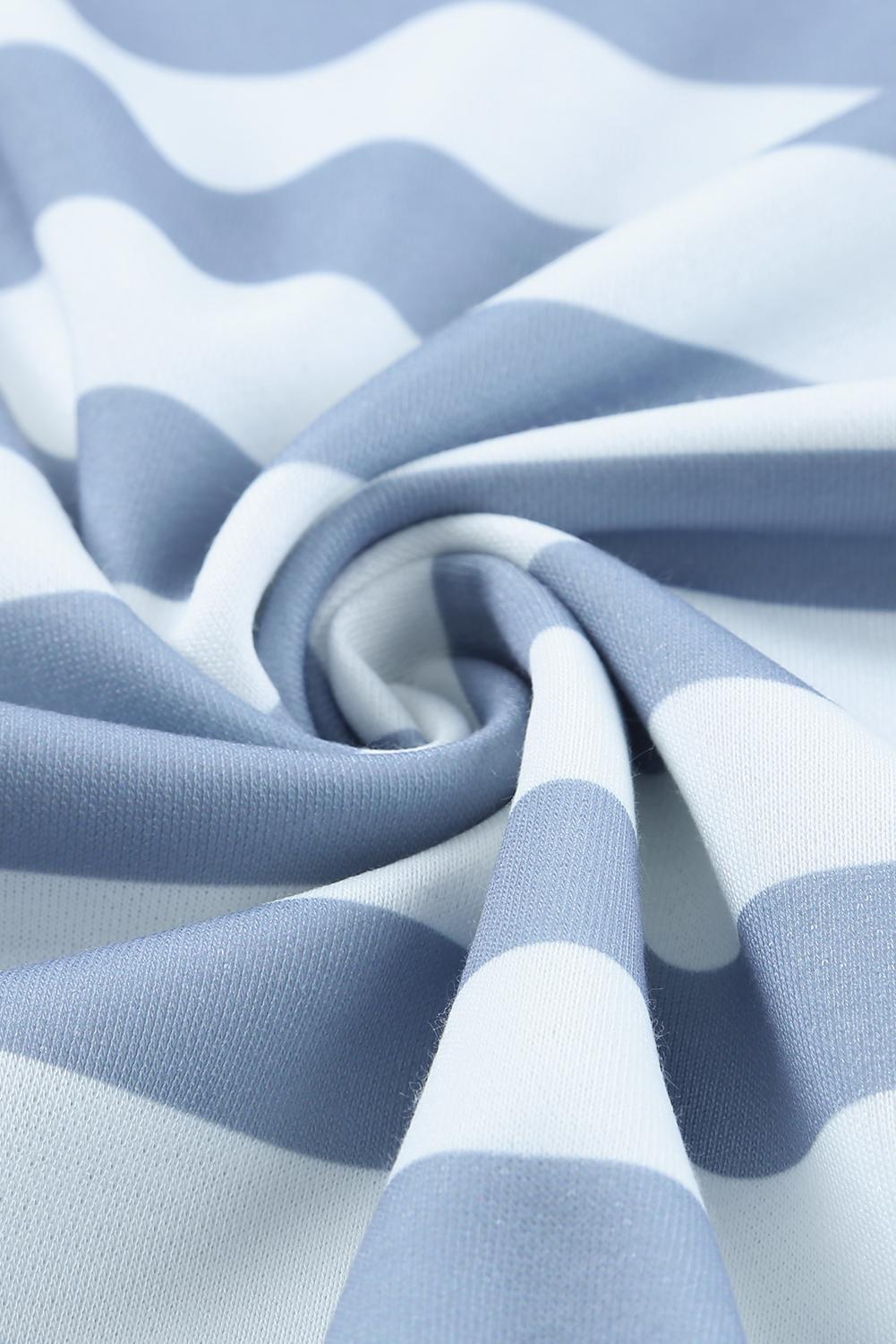 Pink Sequins Candy Cane Round Neck Sweatshirt