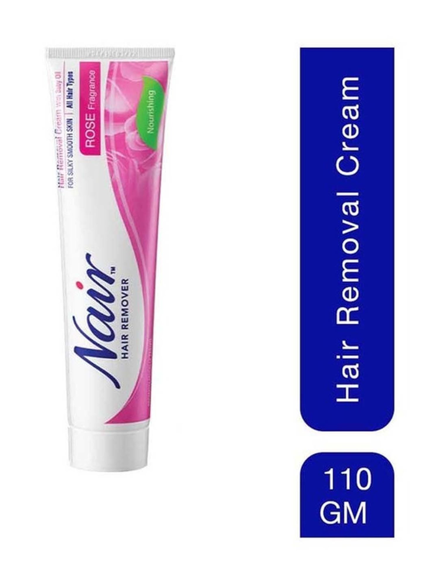 NAIR Hair Remover Cream - Rose Fragrance - 110 gm