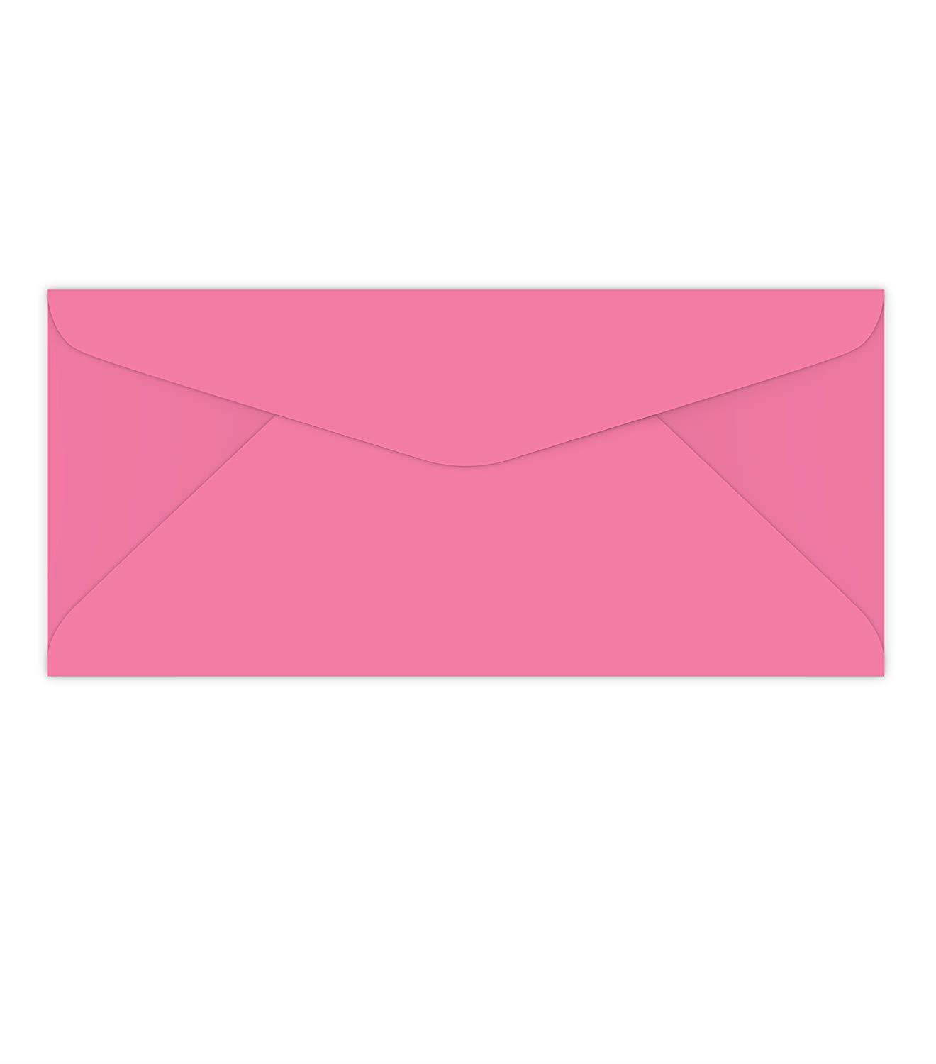 Bright Color #10 Envelopes - 50 Envelopes (Hot Pink Fuchsia)