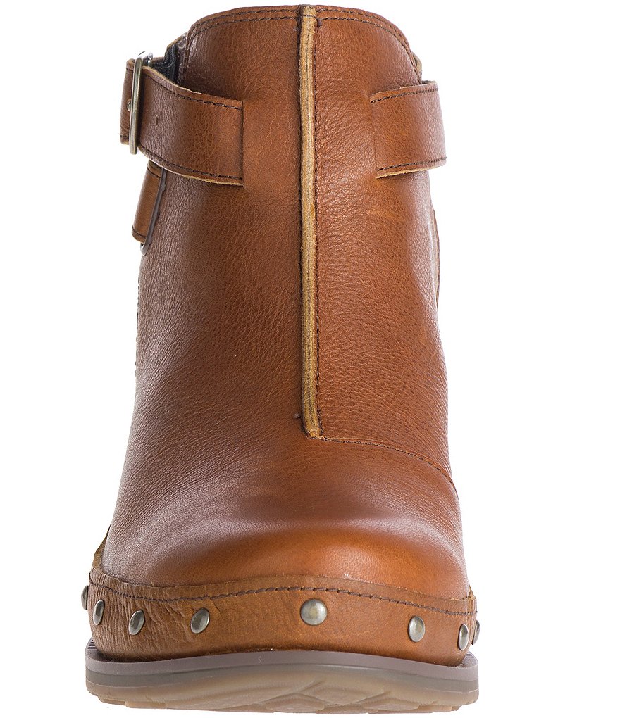 Chaco Cataluna Leather Studded Clogs