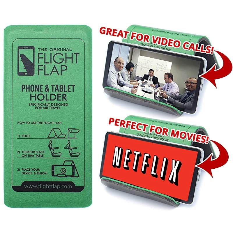 Phone amp Tablet Holder Designed for Air Travel Flying Traveling inStand Compatible with iPhone Compatible with Android and Compatible with Kindle Mobile Devices Original