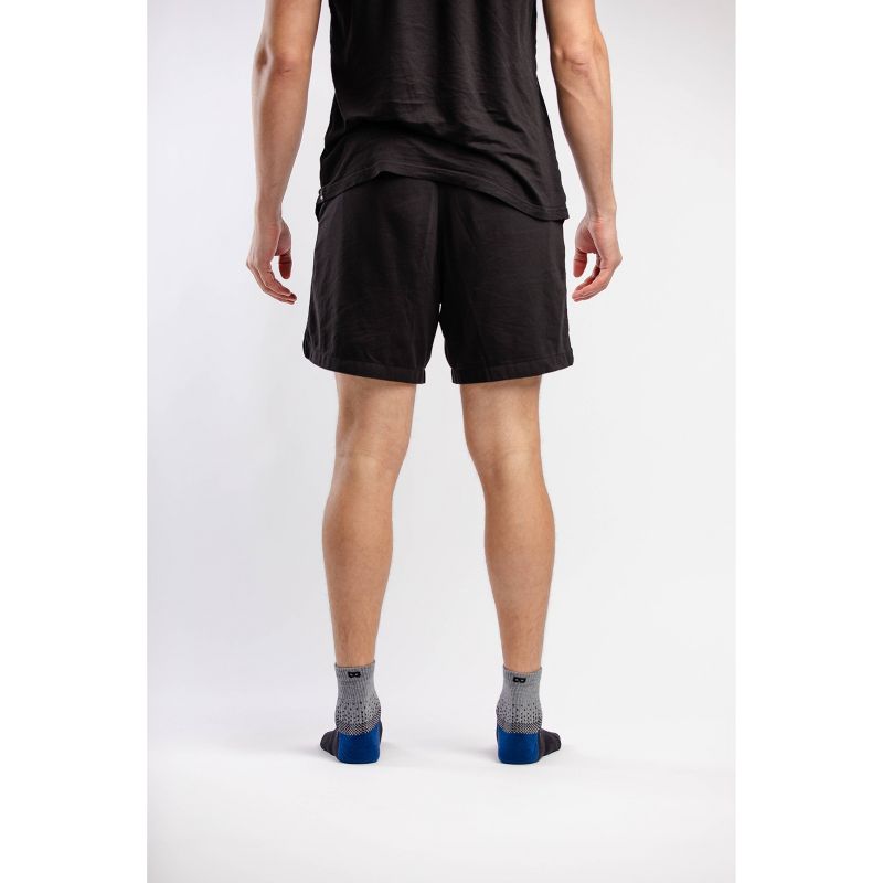 Pair of Thieves Men's 3pk Cushion Ankle Socks - Blue/Gray/White Wave 8-12