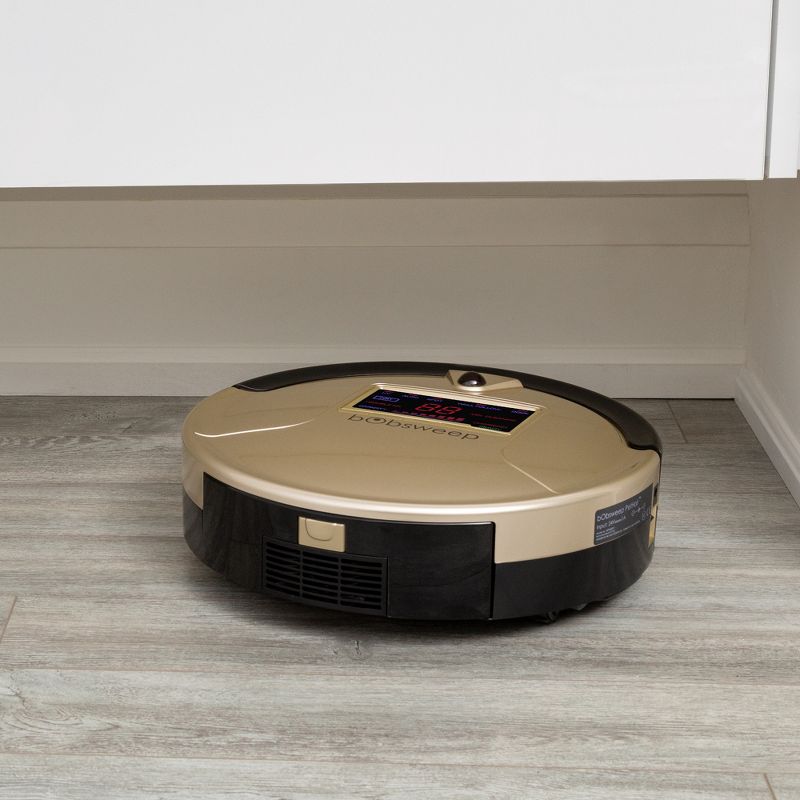bObsweep PetHair Robot Vacuum Cleaner and Mop - Champagne