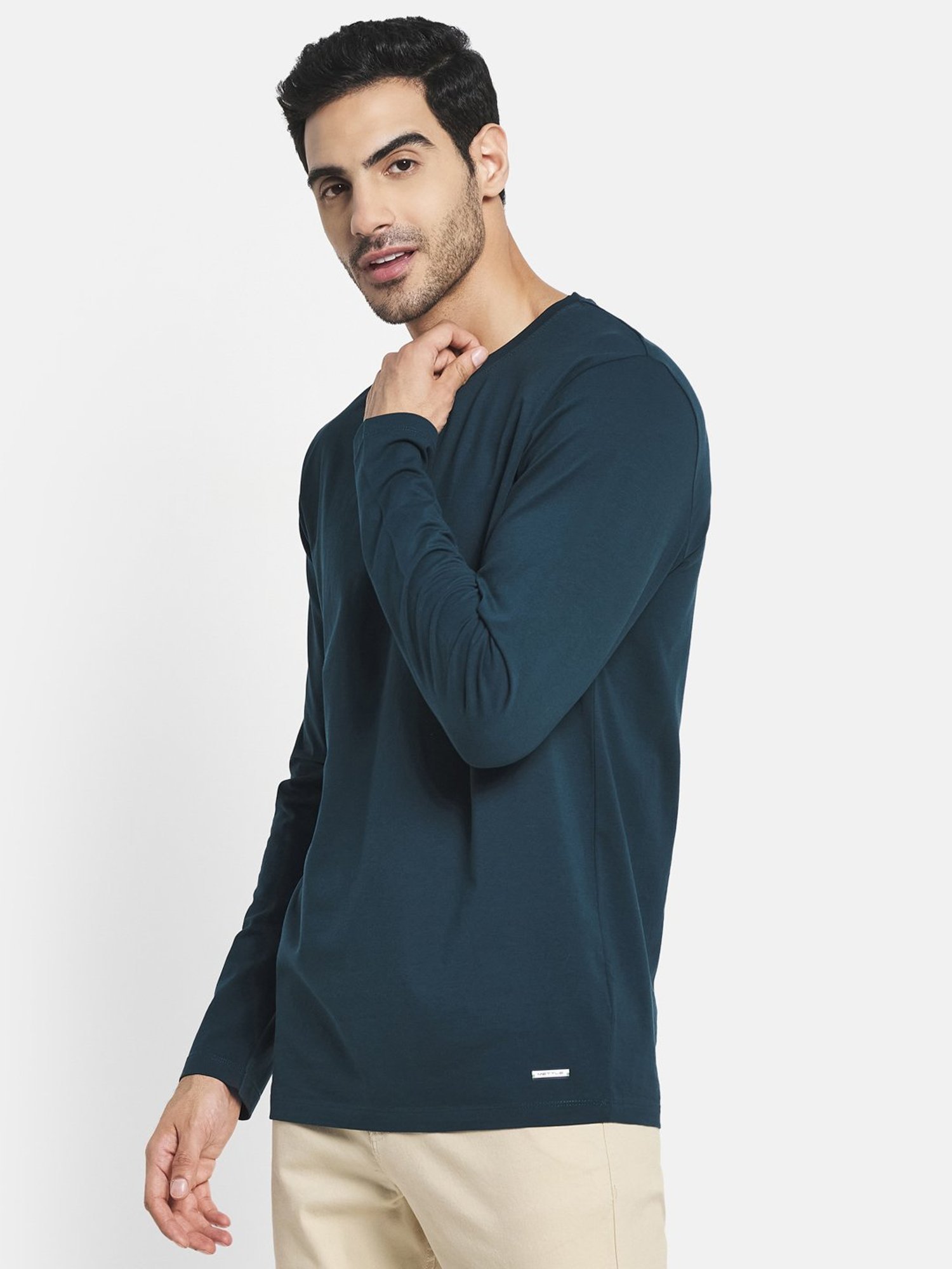 METTLE Teal Crew T-Shirt