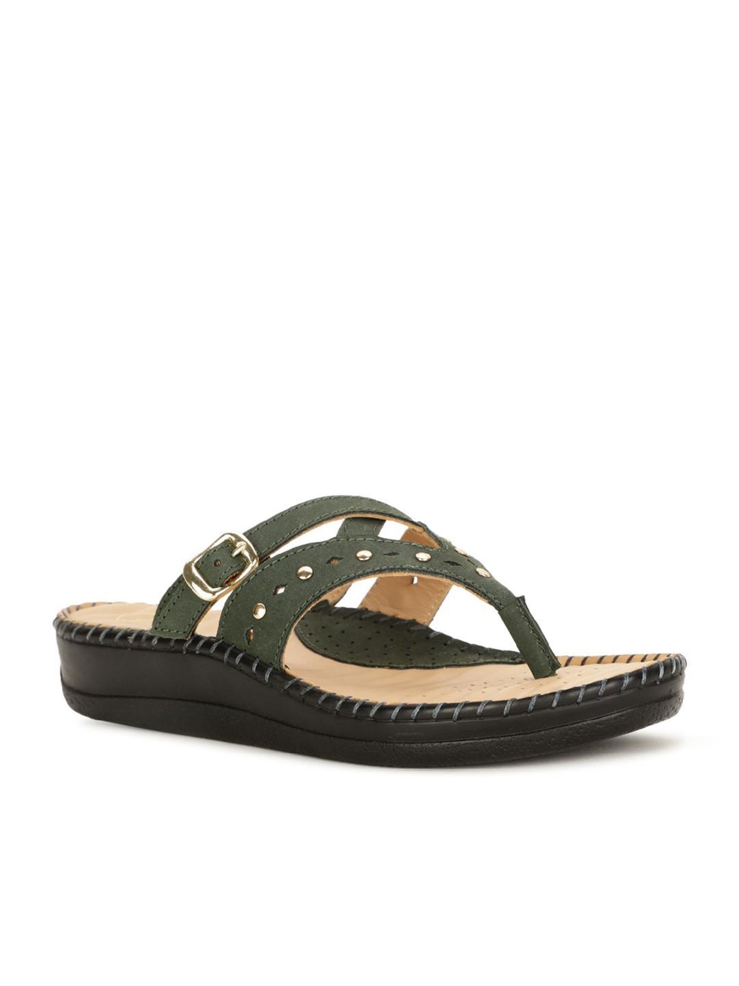 Bagatt Women's Cesena Beige Ankle Strap Sandals