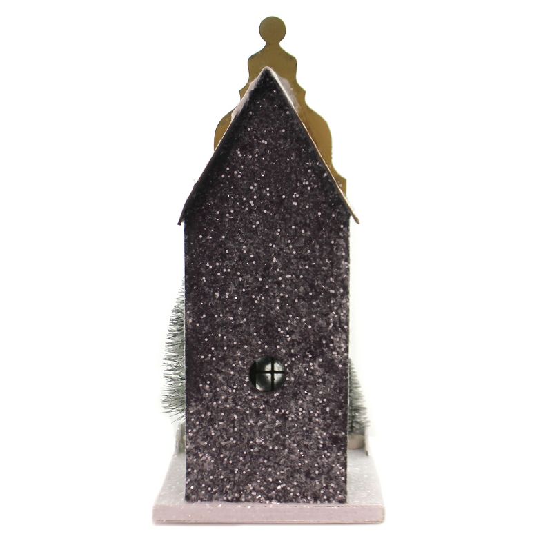 Cody Foster 18.0" Frosted Dutch House Putx House Town Purple Nyc  -  Decorative Figurines