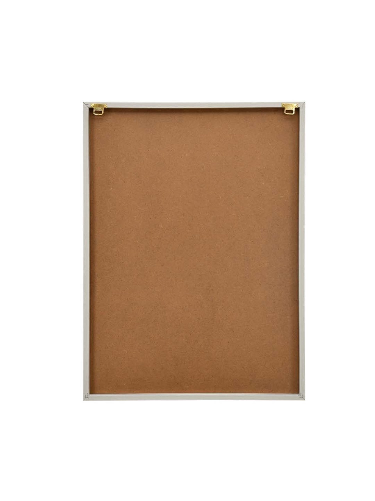 @home Beige Canvas Lines Wall Painting