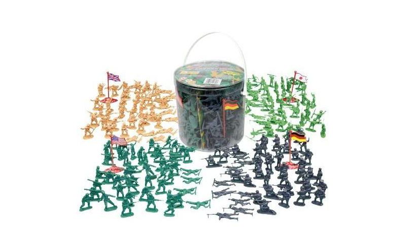 Hingfat Army Men Action Figure Toys, 202 Pieces