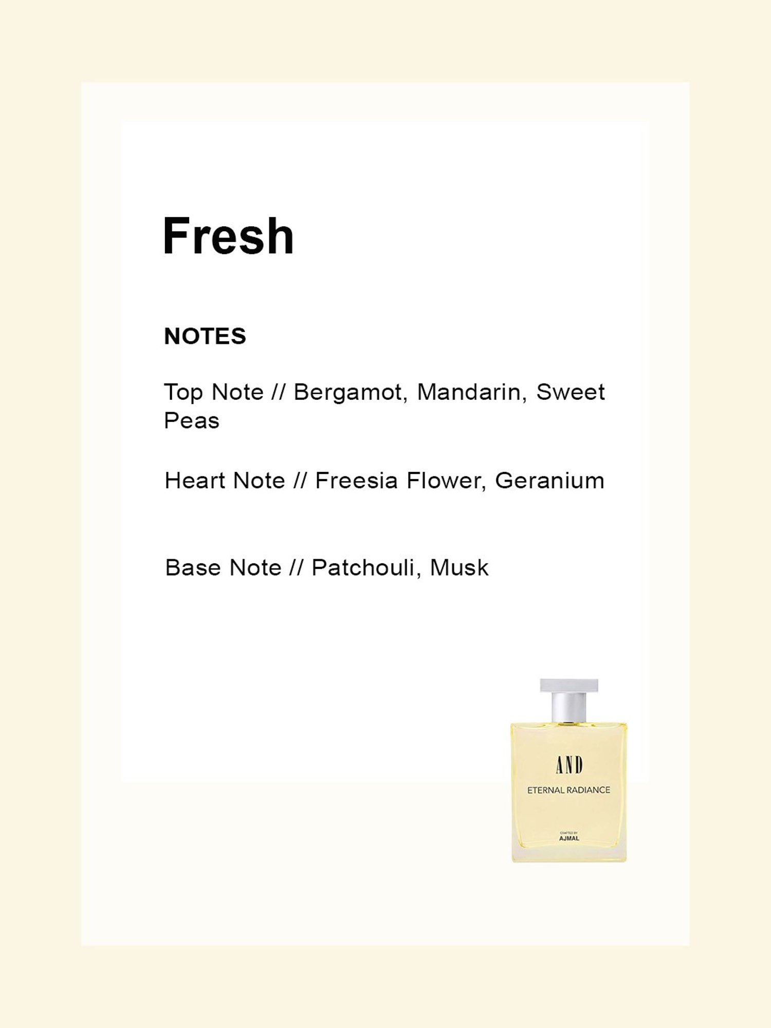Ajmal Eternal Radiance Eau de Parfum for Women - 100 ml