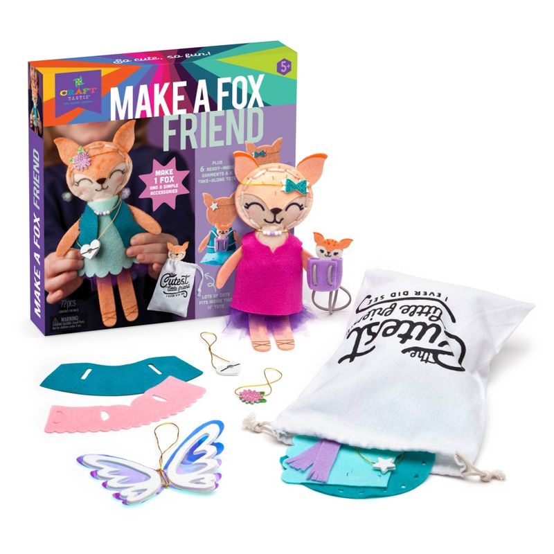 Make A Fox Friend - Craft-tastic