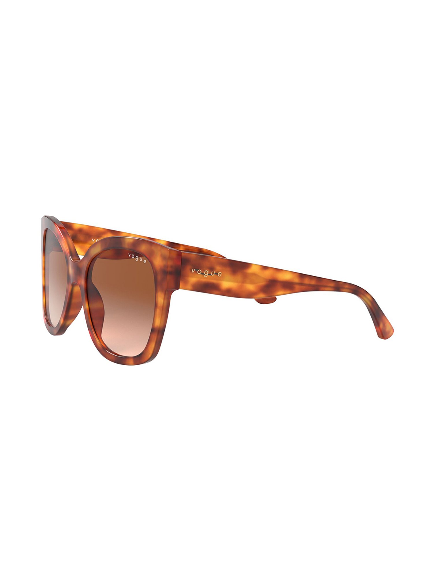 VOGUE EYEWEAR Women Gradient Brown Lens Pillow Sunglasses - 0VO5338S27921354