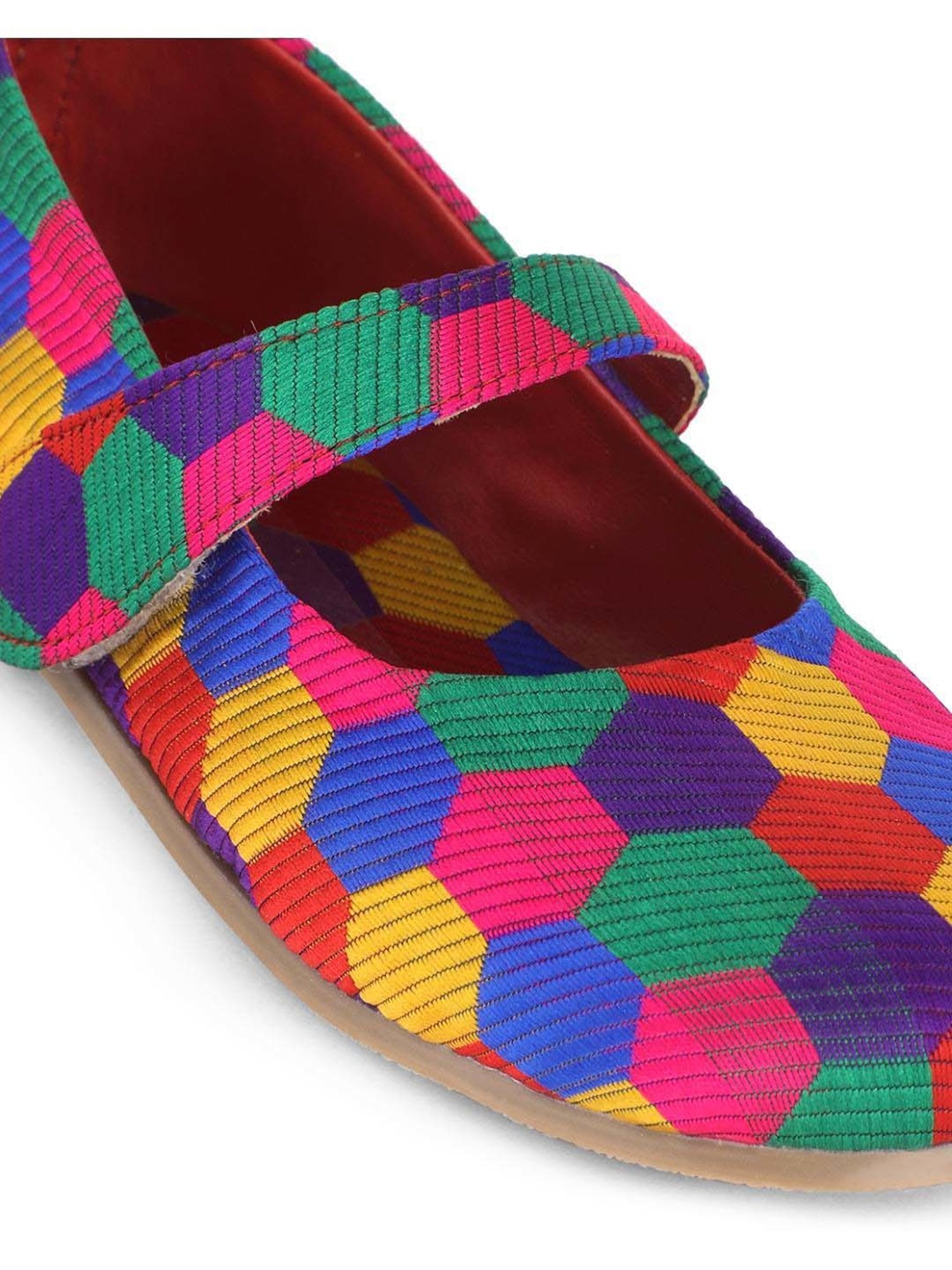 Minesole Kids Multicolor Mary Jane Shoes