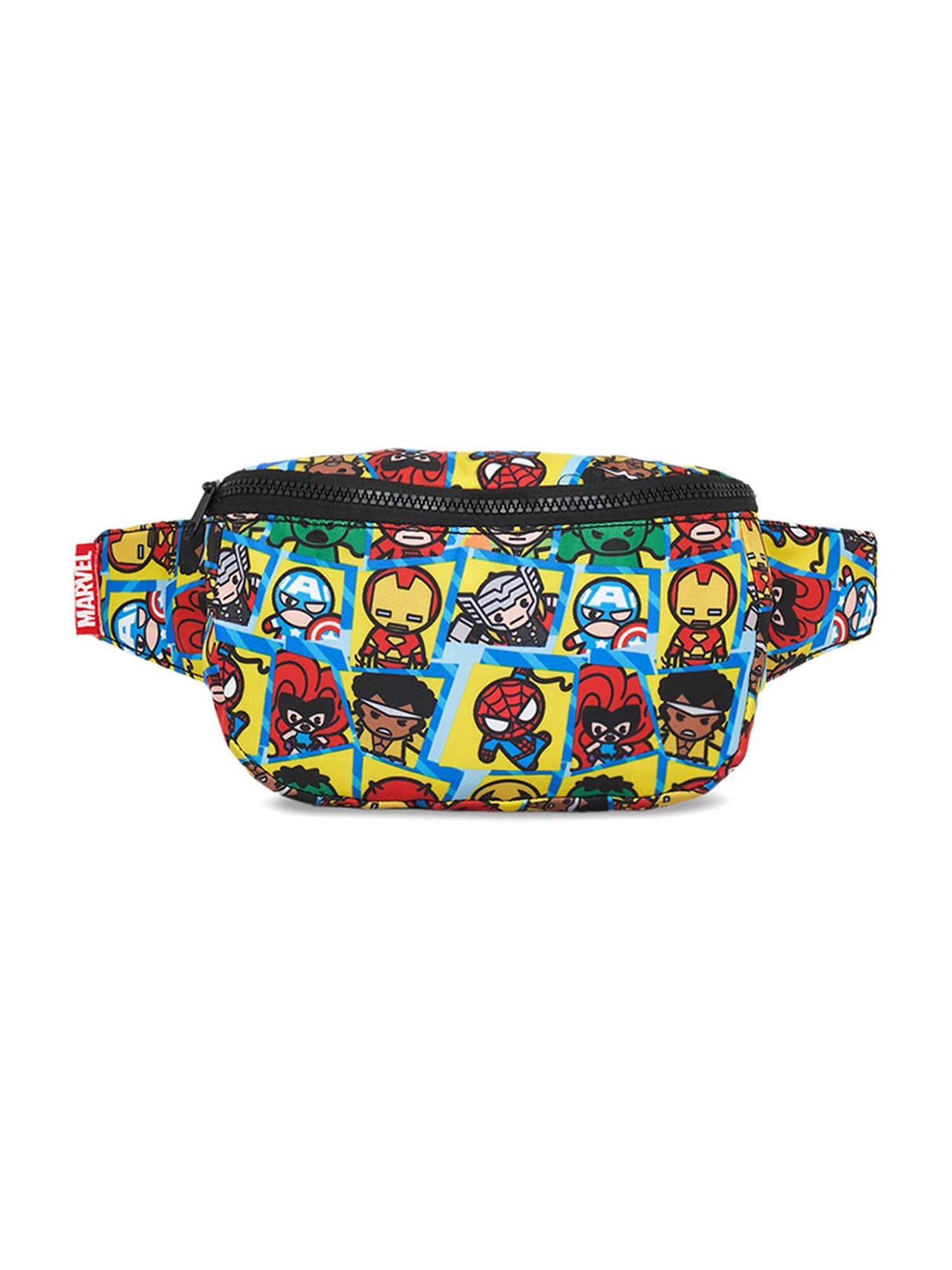 Pantaloons Junior Black Cartoons Medium Cross Body Bag