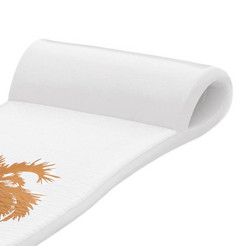 TRC Recreation Sunsation Pool Floats, Bronze Palm White and Blue Wave White