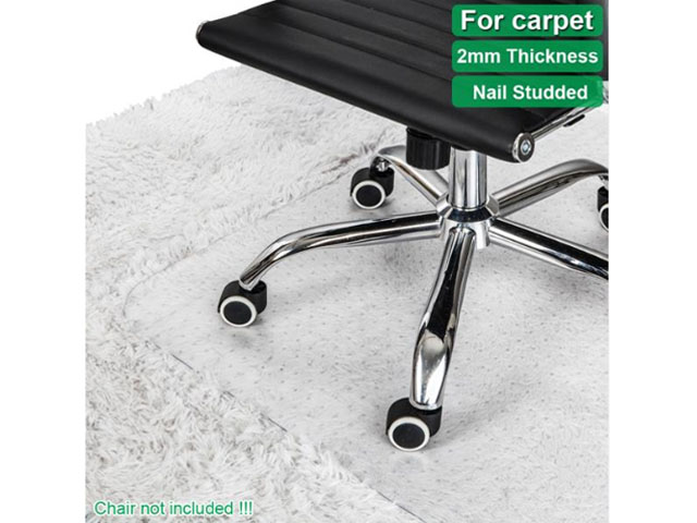Chair Mat for Carpet - Carpet Floor Protector for Office Desk Chair,35.43"x47.24"x0.08"