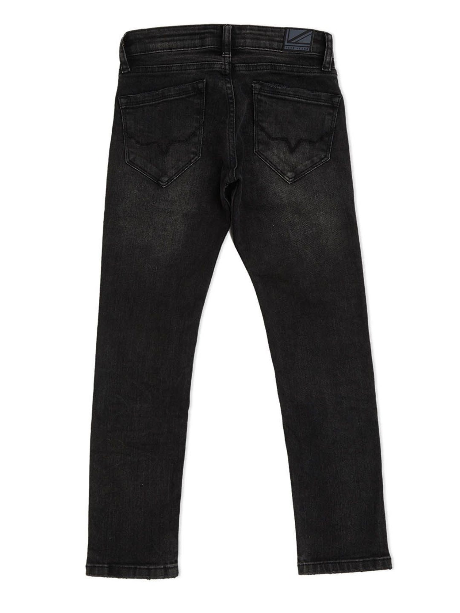 Pepe Jeans Boys Dark Blue Solid Jeans