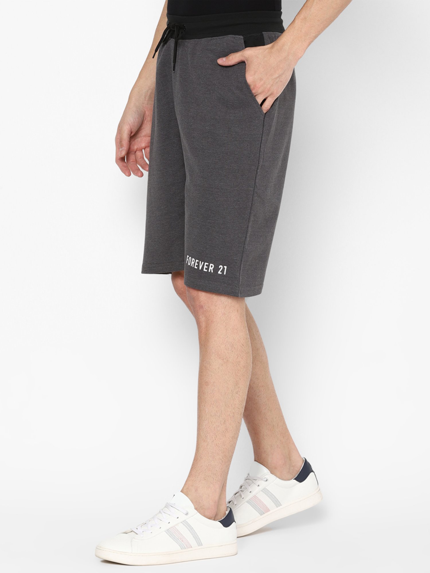 Forever 21 Grey  Regular Fit Shorts