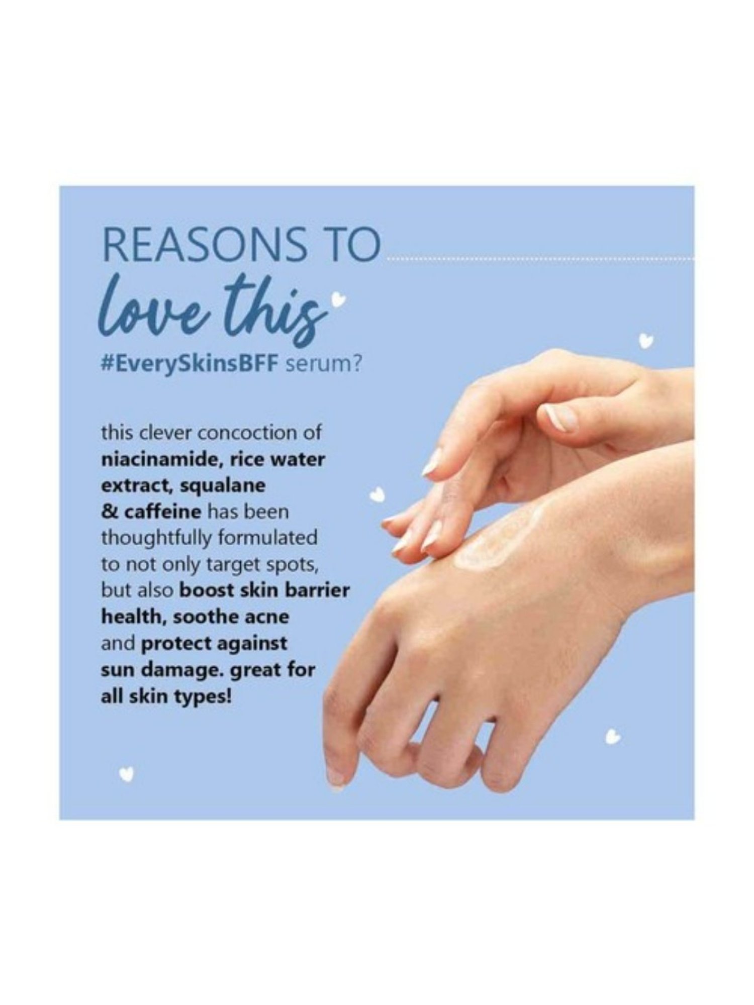 Plum 10% Niacinamide Face Serum with Rice Ferment for Brightens Skin & Acne Marks - 30 ml