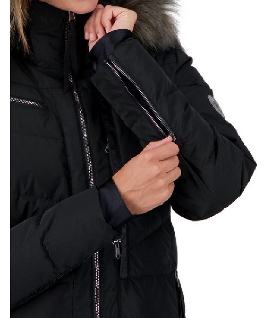 Obermeyer Circle Down HydroBlock&reg; Sport Hooded Ski Jacket