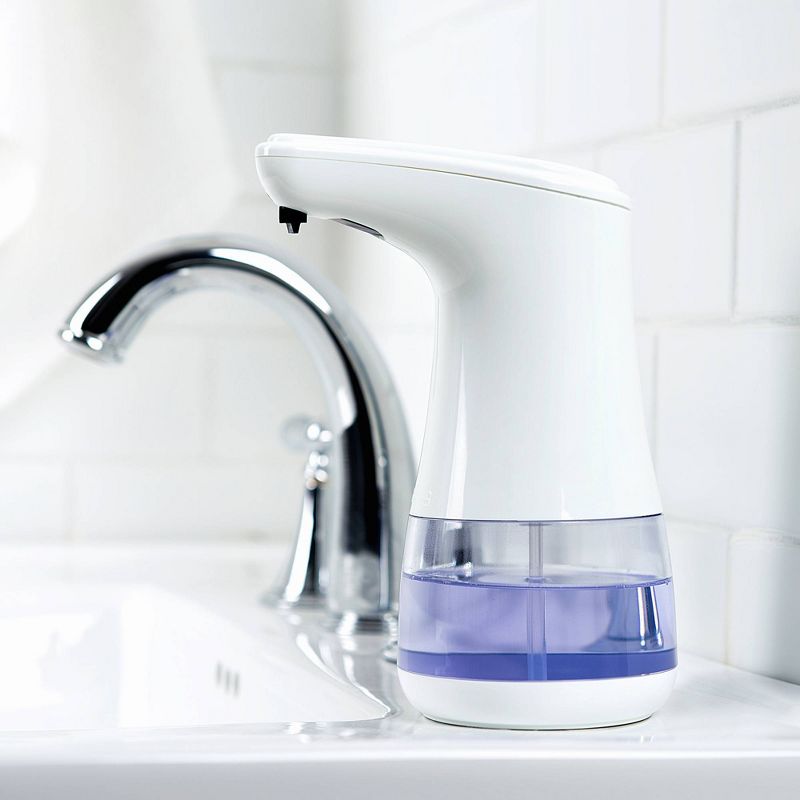 Auto Touchless Soap Dispenser White - Allure Home Creations