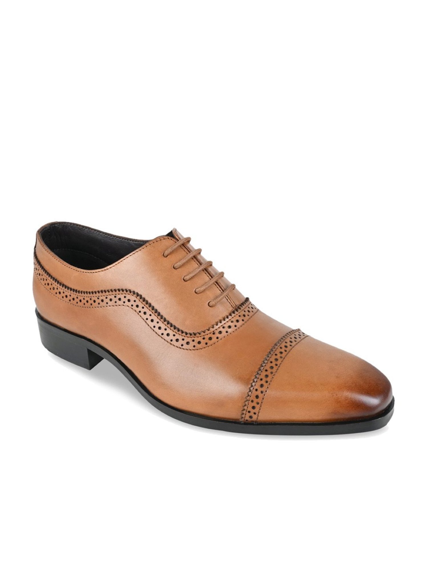 Imperio by Regal Men's Tan Oxford Shoes
