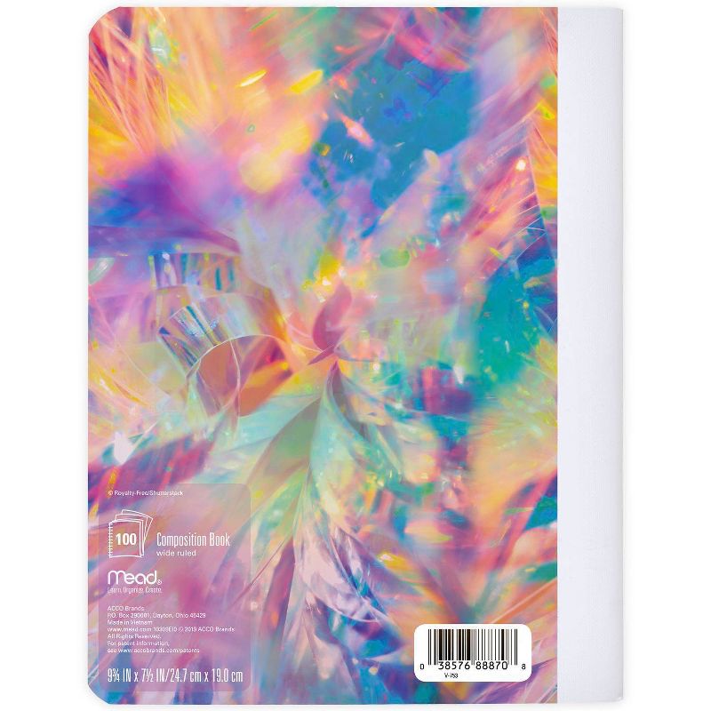 Composition Notebook Wide Ruled Kaleidoscope - Mead