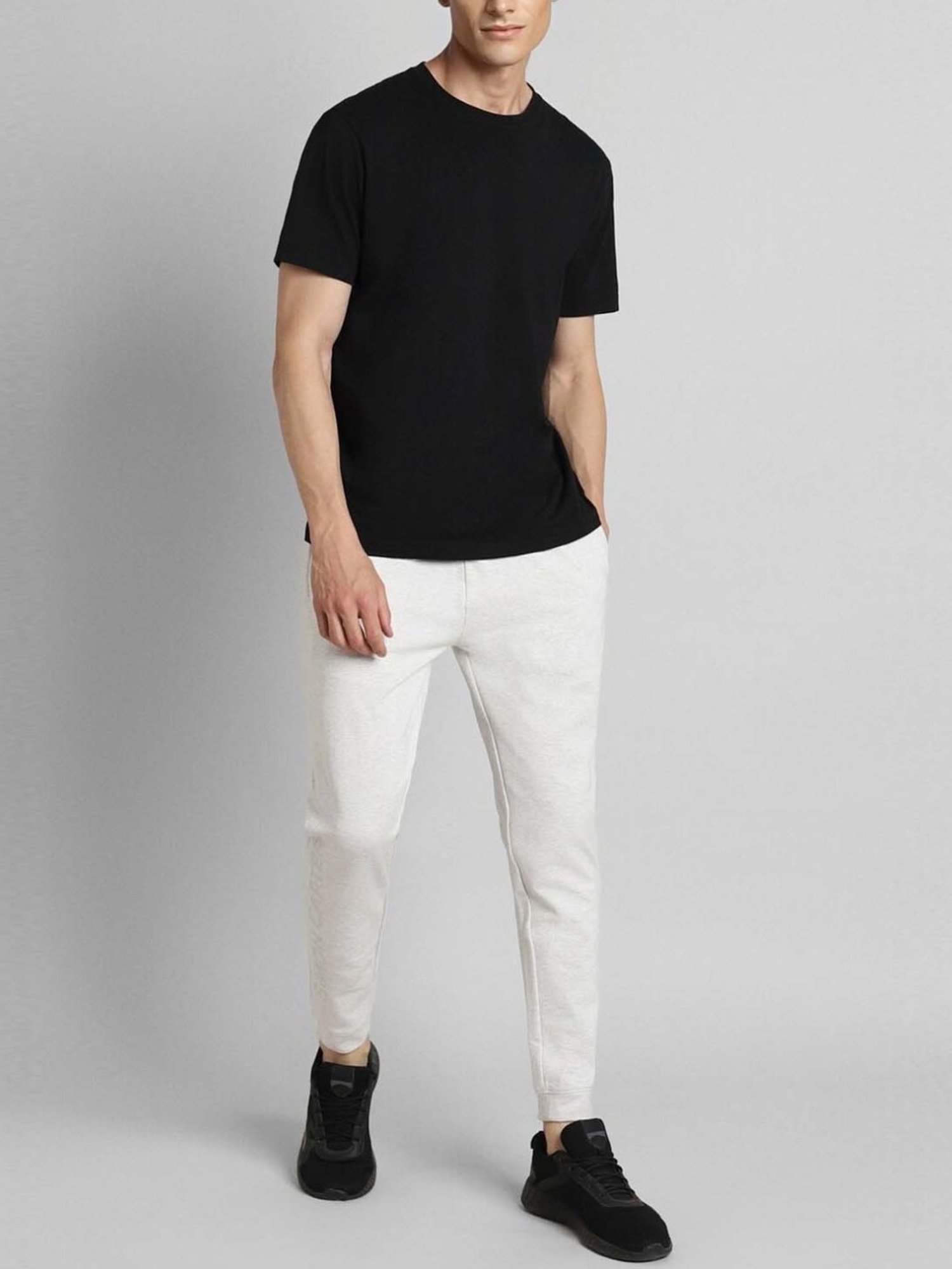 Simon Carter London White Slim Fit Joggers
