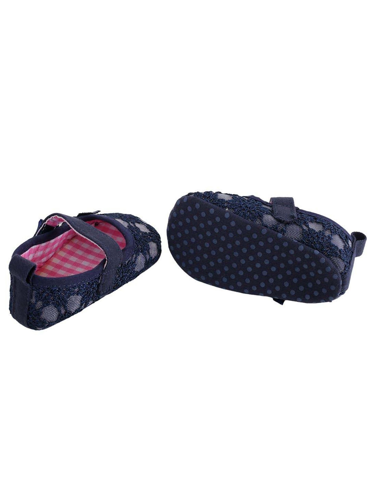 Baby Moo Kids Navy Casual Mary Jane Shoes