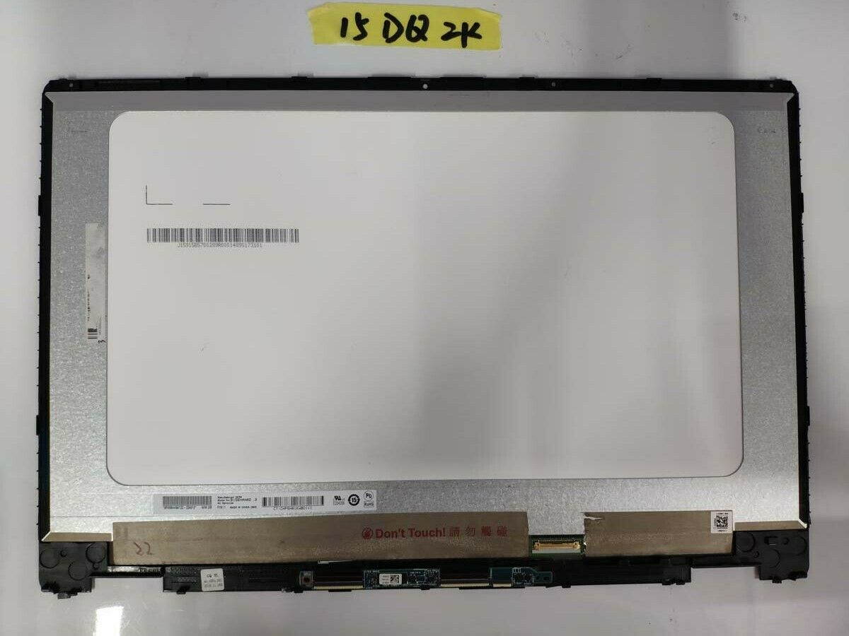 For HP Pavilion x360 15-DQ0075NR 15.6" LCD touch screen assembly FHD L51357-001