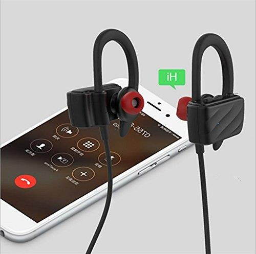 Roman S560 Bluetooth earphones, Wireless V4.1 Sweatproof Sports Workout Earbuds for Running, Stereo Noise Cancelling Headset(Gold)