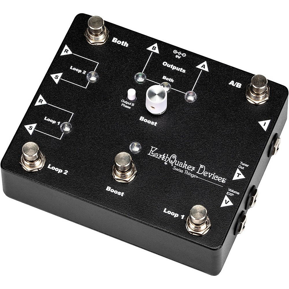 earthquaker devices swiss things guitar effects pedalboard reconciler