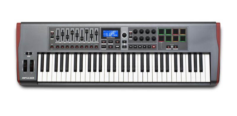 Novation Impulse 61 USB-MIDI 61-Key Controller