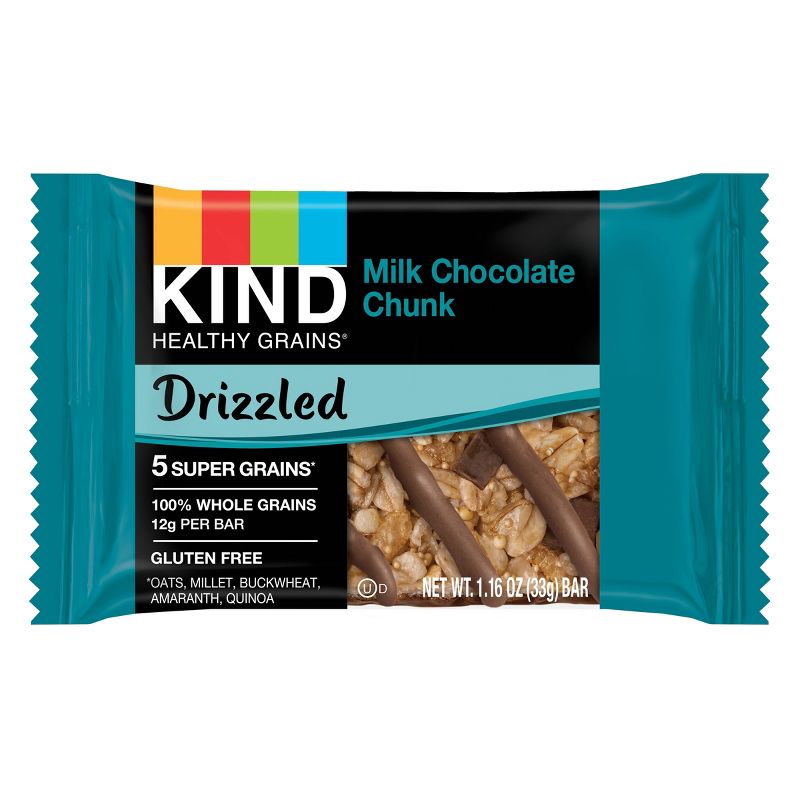 KIND Drizzled Milk Chocolate Chunk - 1.16oz/5ct