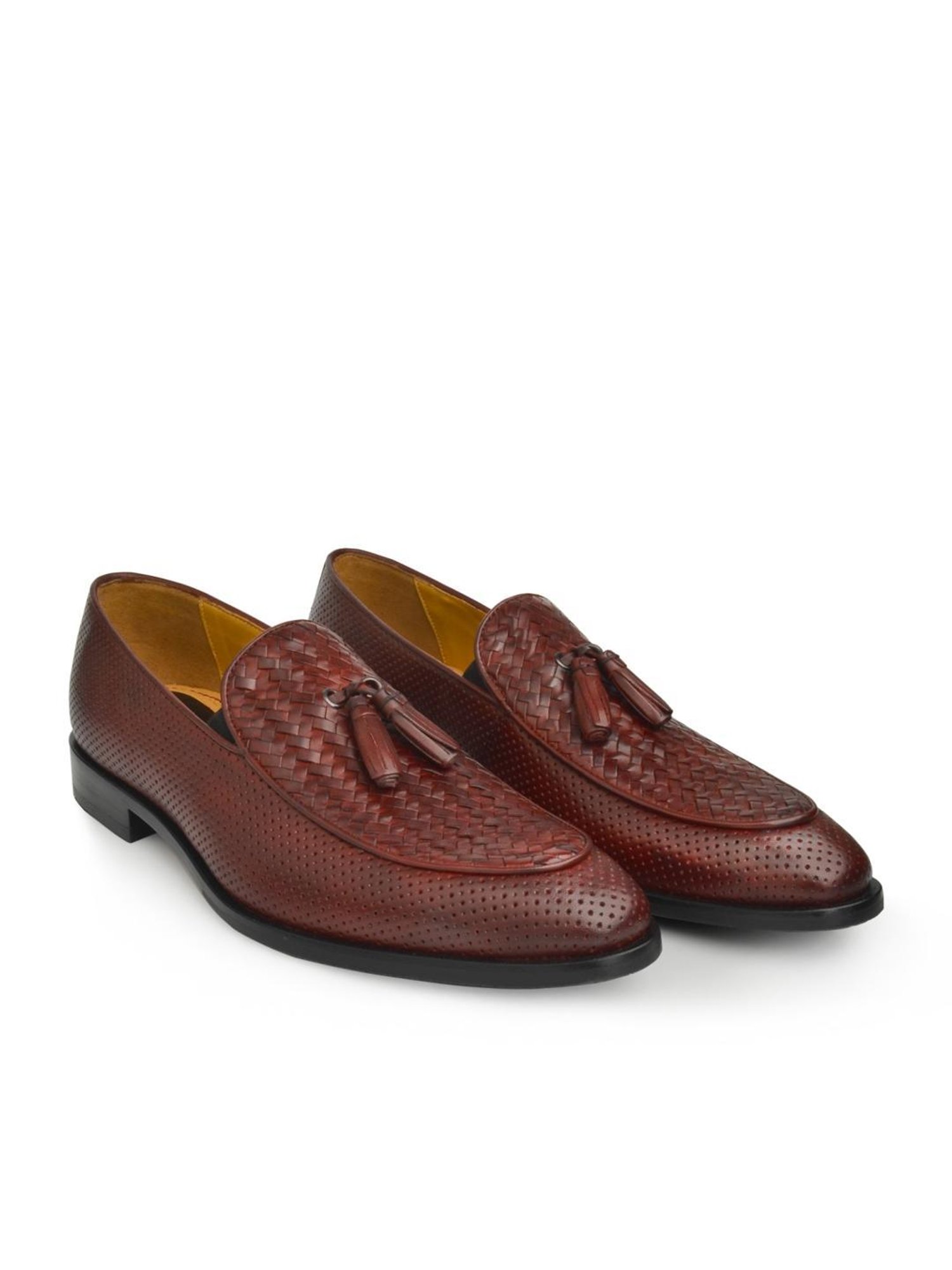 Language Shoes Men's Larry Wine Mocassins