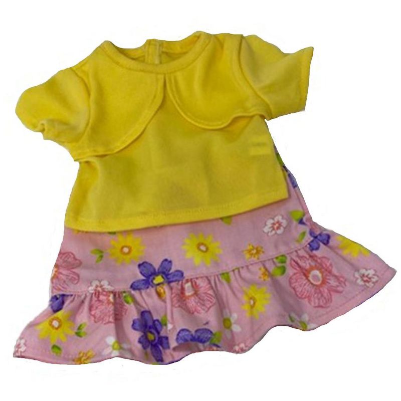 JC Toys Lil' Cutesies Twins 8.5" All Vinyl Baby Doll with Stroller