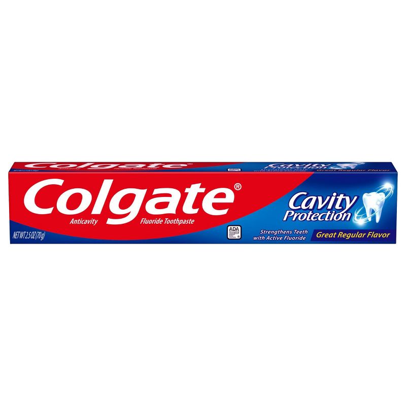 Colgate Cavity Protection Travel Size Fluoride Toothpaste - 2.5oz