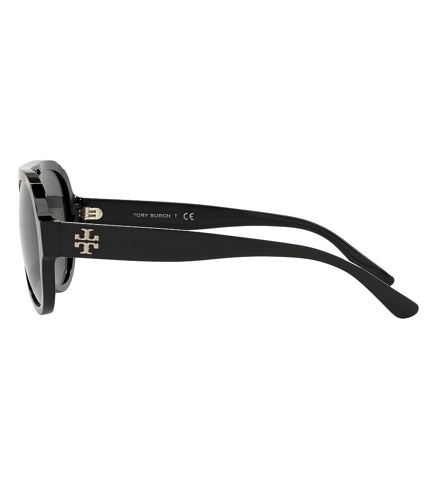Tory Burch Women's Ty7164u Pilot 55mm Sunglasses