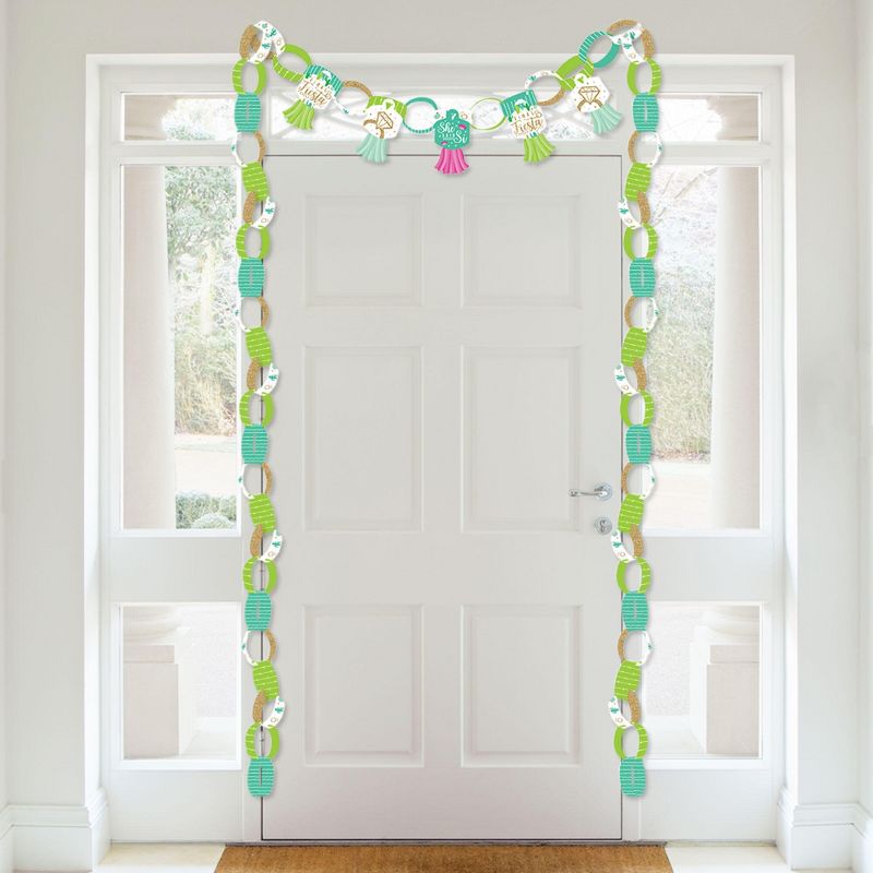 Karma Gifts Live Edge Food Safe Acacia Wood Charcuterie Board Party Platter with Leather Handles for Entertaining Guests, Great Gift Idea